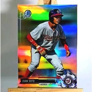 2017 Bowman Draft - Chrome Juan Soto #BDC-162 Refractor (RC) WA Nationals